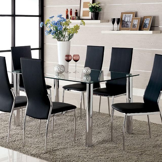 Oahu Chrome Dining Table image