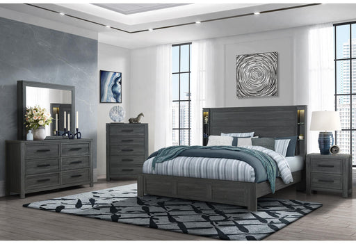 CYPRESS DARK GREY QUEEN BED GROUP image