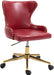 Hendrix Red Faux Leather Office Chair image