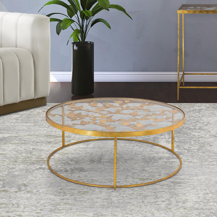 Butterfly Gold Coffee Table