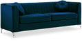 Isabelle Navy Velvet Sofa image