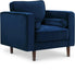 Emily Navy Velvet Chair image