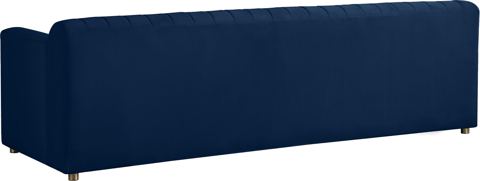 Naya Navy Velvet Sofa