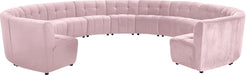 Limitless Pink Velvet 13pc. Modular Sectional image