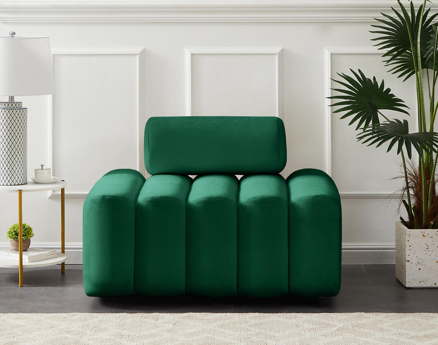 Melody Green Velvet Chair