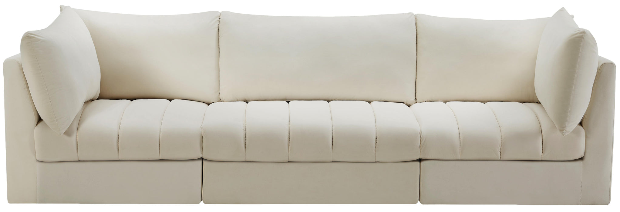 Jacob Cream Velvet Modular Sofa