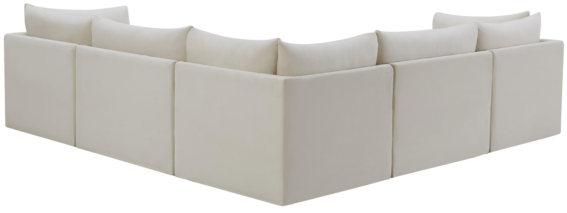 Jacob Cream Velvet Modular Sectional