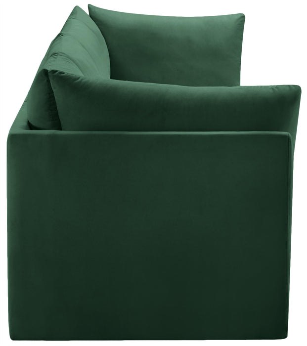 Jacob Green Velvet Modular Sofa