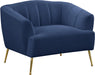 Tori Navy Velvet Chair image