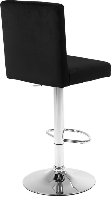 Joel Black Velvet Adjustable Stool