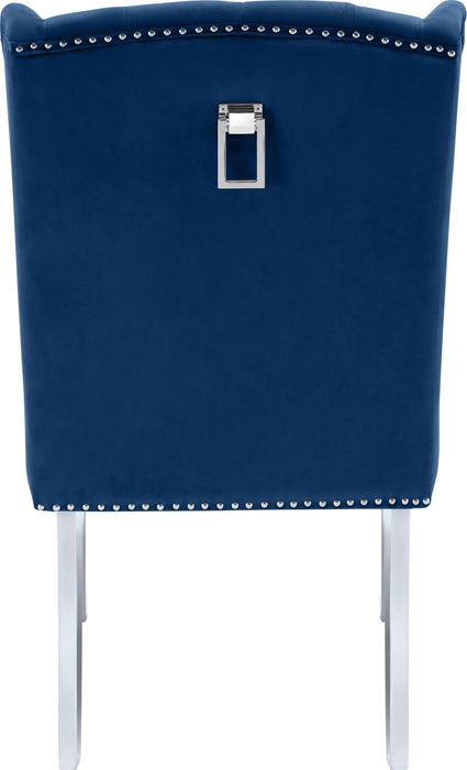 Suri Navy Velvet Dining Chair