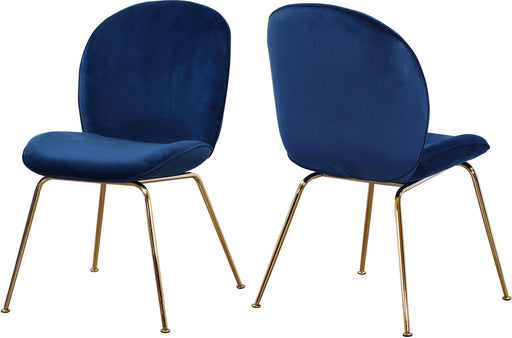 Paris Navy Velvet Dining Chair image