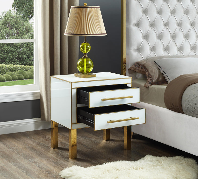 Gigi White Side Table