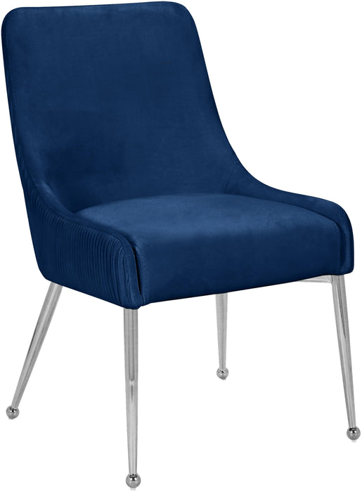 Ace Navy Velvet Dining Chair