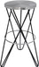 Mercury Black / Silver Bar Stool image