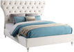 Kira Cream Velvet King Bed image