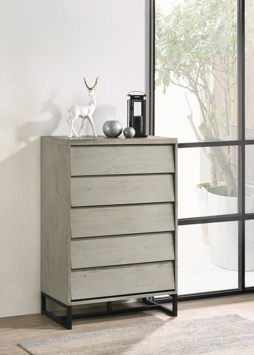 Weston Grey Stone Chest