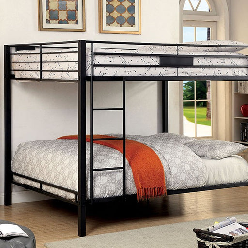 CLAREN Black Queen/Queen Bunk Bed image